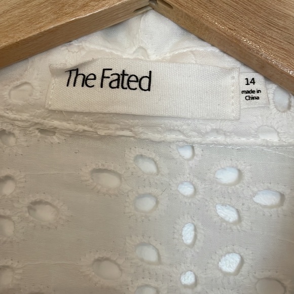 Yves Button Blouse by The Fated. Size 14. - Picture 4 of 6